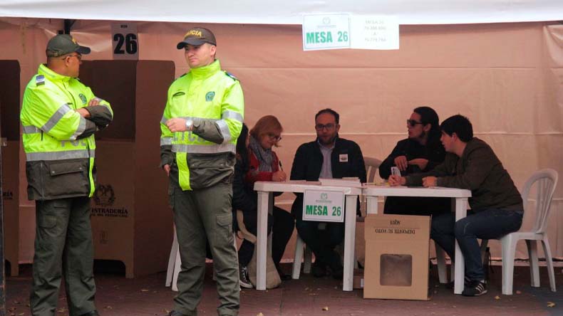 Seguridad para elecciones en el Tolima