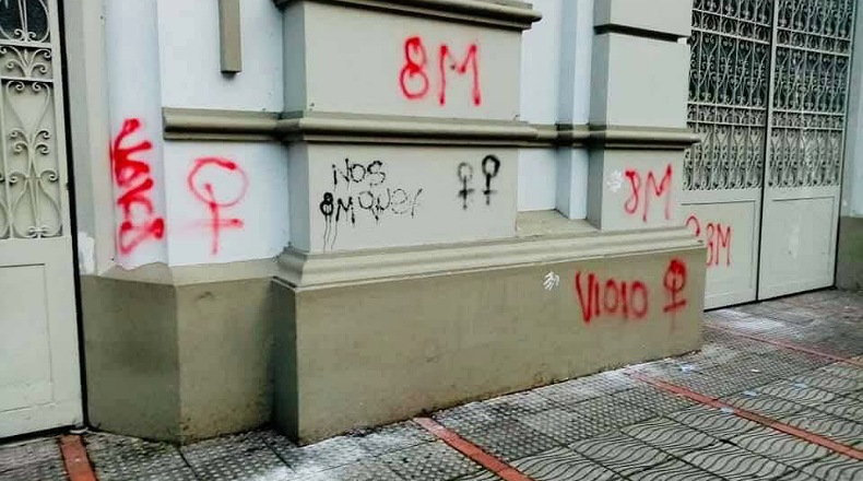 Vandalismo 8M