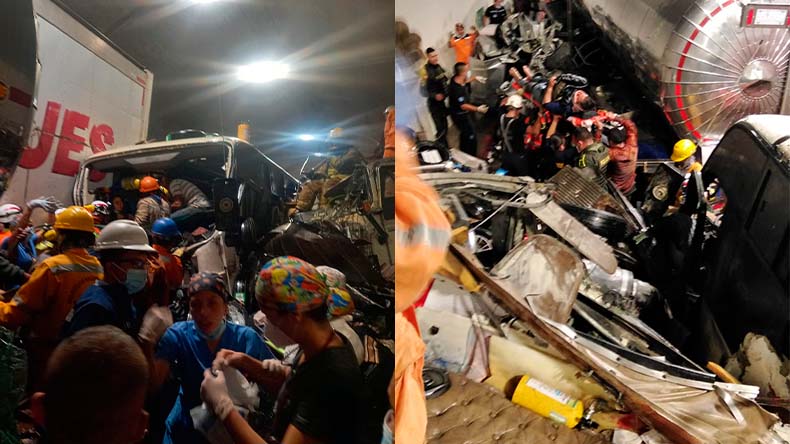 Accidente tunel de la linea 4 1 22