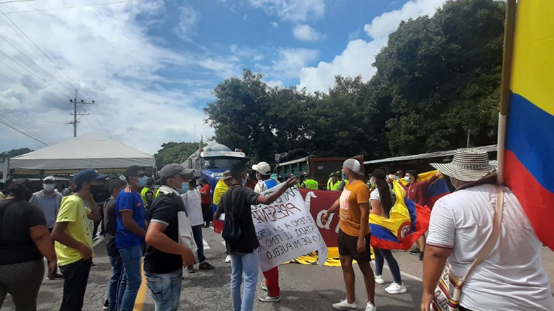 Manifestaciones norte del Tolima